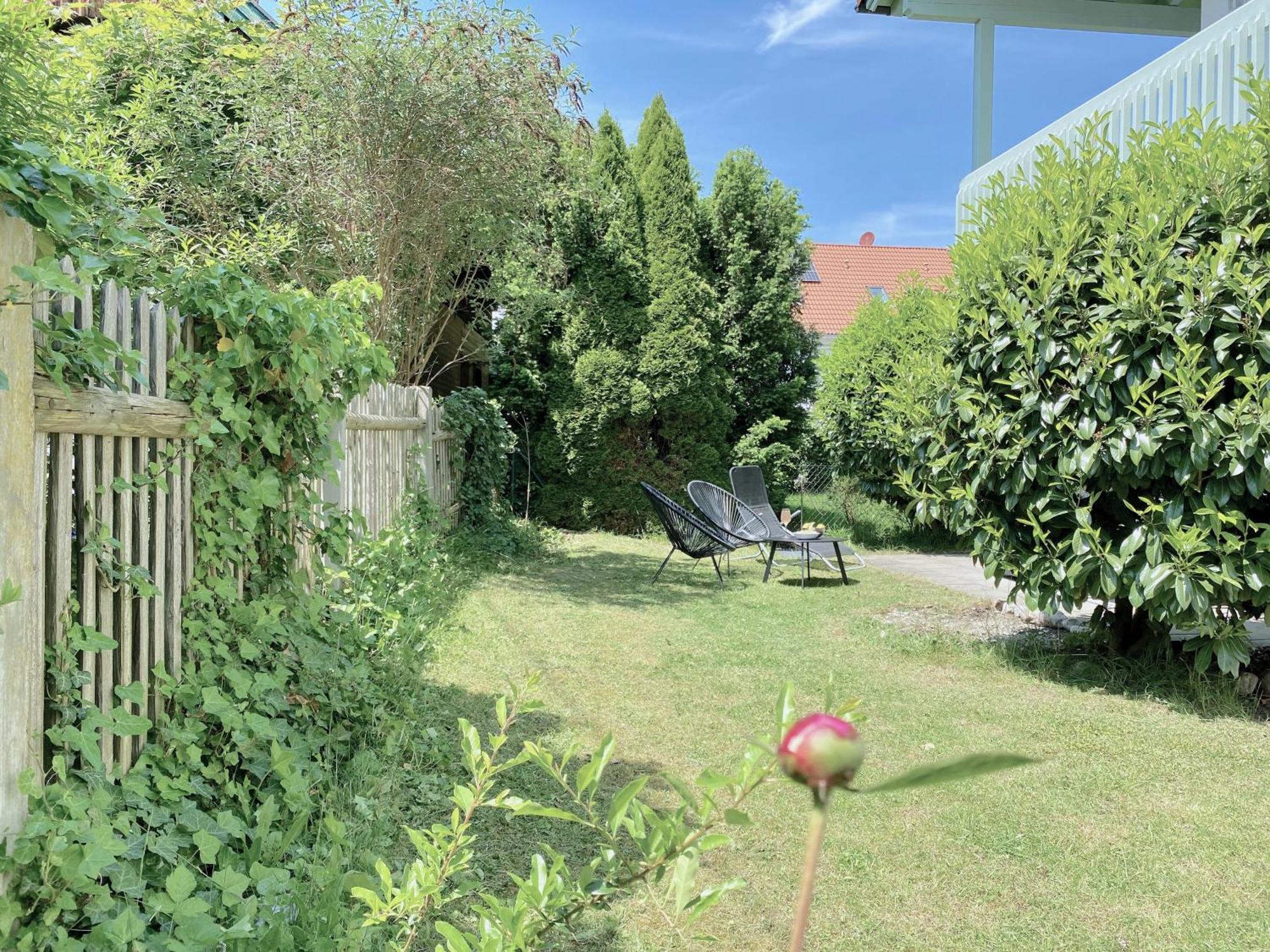 Snug Stays I 3 Zimmer Design Apartment Am See Mit Garten I Home Office I Highspeed Wifi Weßling Eksteriør bilde